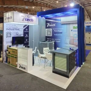 7Tech Expositor Feria Internacional Industrial 3 Stand 7Tech Corferias