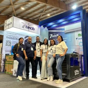7Tech Expositor Feria Internacional Industrial 4 Stand 7Tech Corferias