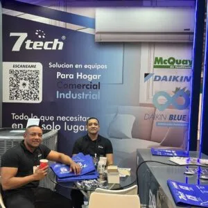 7Tech Expositor Feria Internacional Industrial 7 Stand 7Tech Corferias