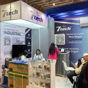 7Tech Expositor Feria Internacional Industrial 8 Stand 7Tech Corferias
