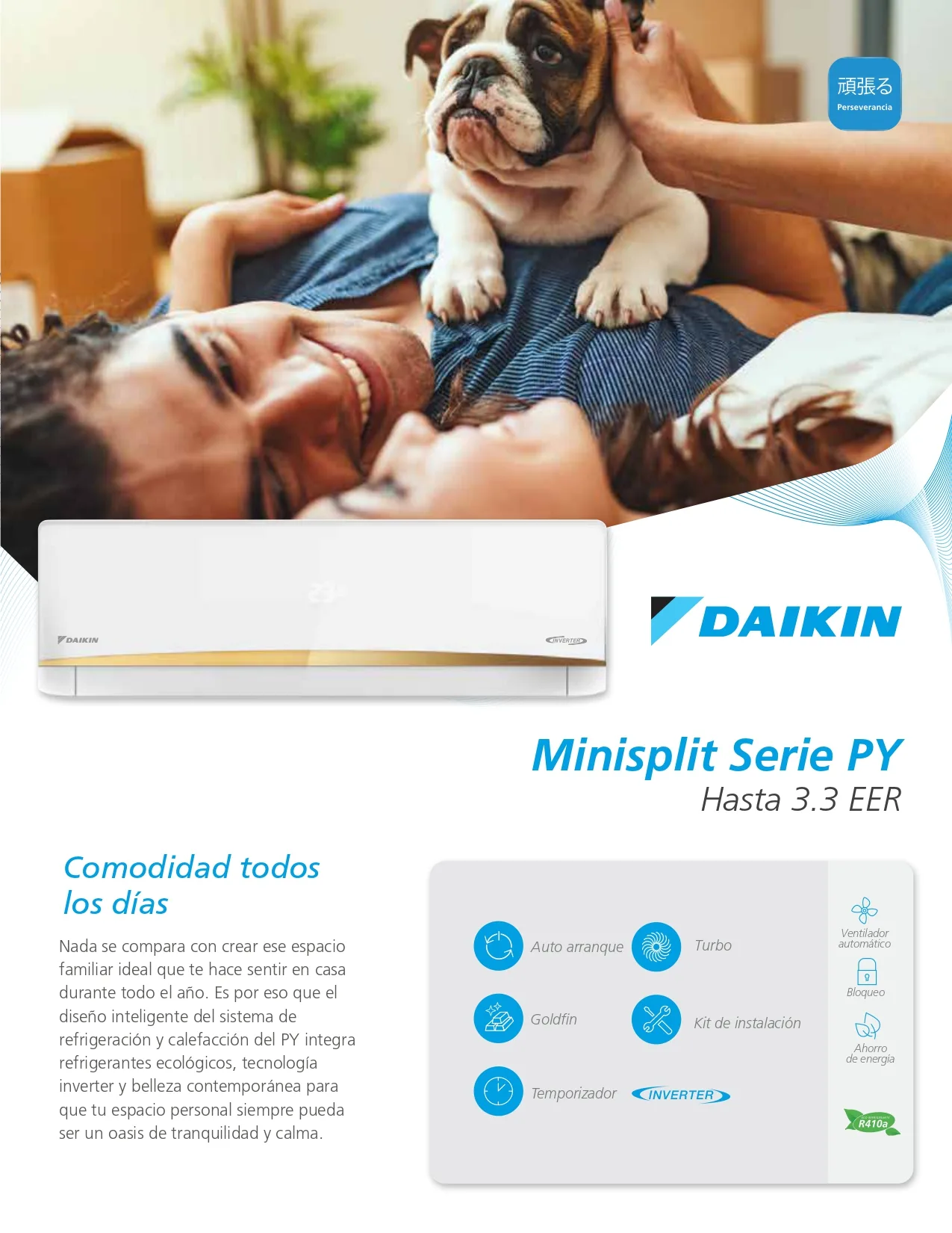 Minisplit Daikin Inverter 12000BTU 2 Ficha Técnica Minisplit Daikin Inverter