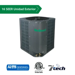 CONDENSADORA INVERTER MCQUAY by DAIKIN DESCARGA VERTICAL SEER16 60K BTU 5TON 208-230V Ph1 60Hz R410A
