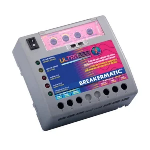 Protector de Voltaje Breakermatic 220V 40A Ajustable con Supresor de Picos