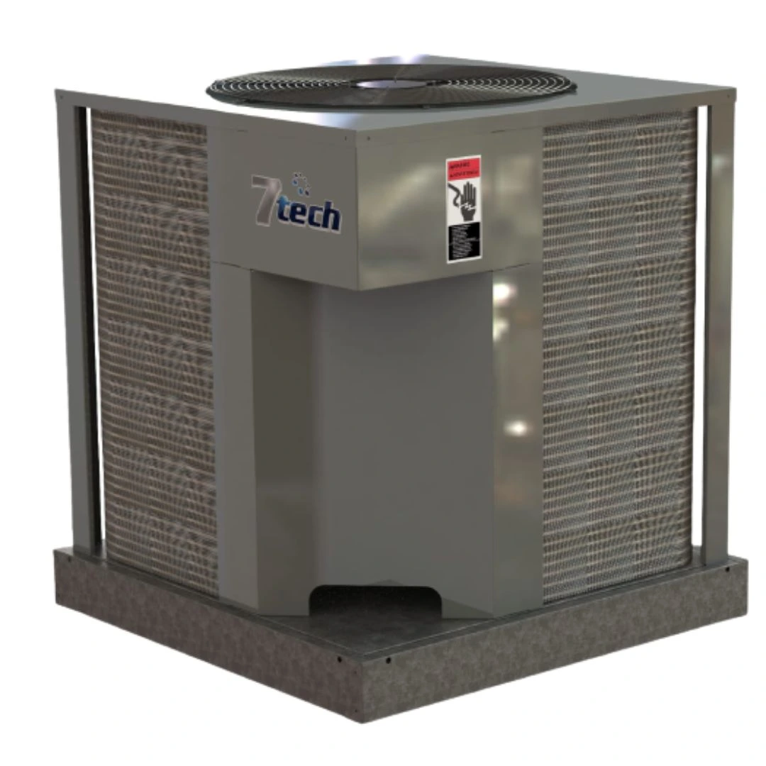 CONDENSADORA 7TECH DESCARGA VERTICAL SEER13 60K BTU 5TON 208230V Ph1 60Hz R410A 1 CONDENSADORA 7TECH DESCARGA VERTICAL SEER13 60K BTU 5TON 208230V Ph1 60Hz R410A