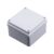Caja de Paso Plástica 10 MM x 10 MM x 7 MM PVC Blanco